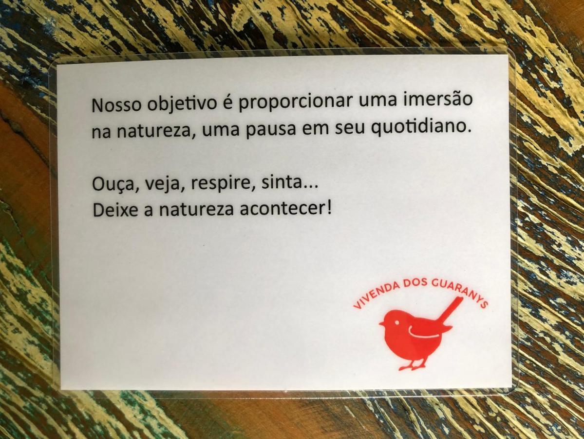 فيلا Vivenda Dos Guaranys -Um Projeto Ecologico - Casa Conservatória المظهر الخارجي الصورة